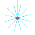 LED-firework-stjerne 96 LED multi Ø60 cm